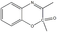 2-DIMETHYL-1,4-BENZOXAZINONE Struktur