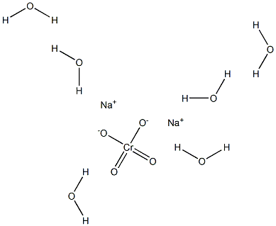 SODIUMCHROMATEHEXAHYDRATE Struktur