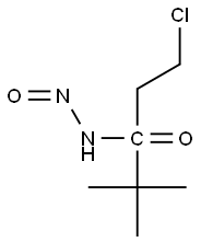 1-(2-CHLOROETHYL)-N-NITROSOPIVALAMIDE Struktur