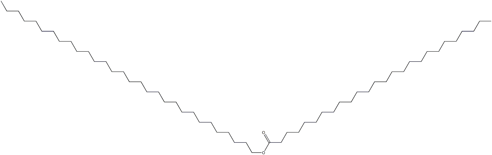 1-TRIACONTANOLCEROTATE Struktur