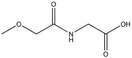 METHOXYACETYLGLYCINE Struktur