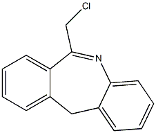 6-CHLOROMETHYL-11H-DIBENZ(B,E)AZEPINE Struktur