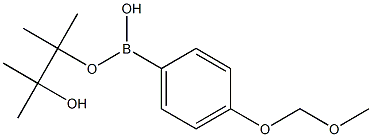 4-METHOXYMETHOXYPHENYLBORONIC ACID, PINACOL ESTER Struktur