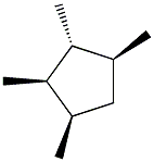 1,cis-2,trans-3,cis-4-tetramethylcyclopentane Struktur