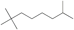 2,2,7-trimethyloctane Struktur