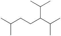 2,6-dimethyl-3-isopropylheptane Struktur