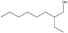 2-ethyl-1-octanol Struktur