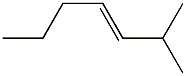 2-methyl-trans-3-heptene Struktur