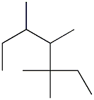 3,3,4,5-tetramethylheptane Struktur