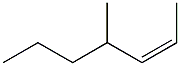 4-methyl-cis-2-heptene Struktur