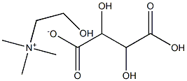 CHOLINE BITARTATE Struktur