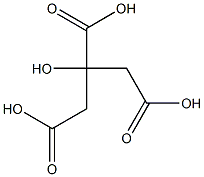 CITRIC ACID - 2M SOLUTION. Struktur