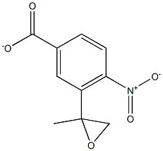 2,5-(+)-GLYCIDYL 4-NITROBENZOATE Struktur