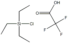 TRIFLUOROACETIC ACID & TRIETHYLCHLOROSILANE Struktur