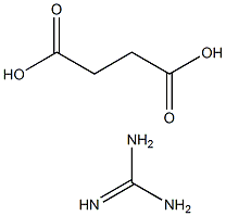 GUANIDINE SUCCINATE Struktur