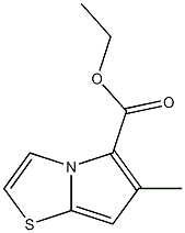 ETHYL 6-METHYLPYRROLO[2,1-B][1,3]THIAZOLE-5-CARBOXYLATE Struktur