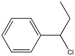 1-CHLORO-1-PHENYLPROPANE Struktur