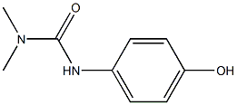 4-HYDROXYPHENYL-N,N-DIMETHYLUREA Struktur