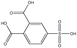 4-SULPHOPHTALIC ACID Struktur