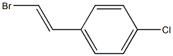 1-(-2-BROMOVINYL)-4-CHLOROBENZENE Struktur