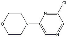 2-CHLORO-6-MORPHOLINOPYRAZINE Struktur