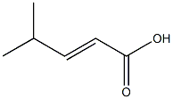 3-isopropylacrylic acid Struktur