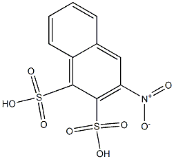 nitronaphthalenedisulfonic acid Struktur