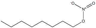 n-octyl nitrate Struktur