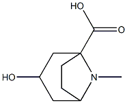 tropinecarboxylic acid Struktur