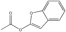 2-BENZOFURANYL ACETIC ACID Struktur