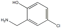 5-CHLORO-2-HYDROXYBENZYLAMINE Struktur