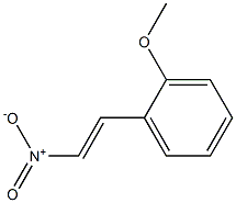 1-(2-METHOXYPHENYL)-2-NITROETHYLENE Struktur