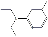 2-(DIETHYLAMINO)-4-METHYLPYRIDINE Struktur