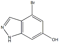 4-BROMO-6-HYDROXYINDAZOLE Struktur