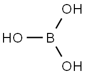 BORIC ACID - SOLUTION, SATURATED P. A. Struktur