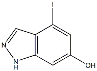 4-IODO-6-HYDROXYINDAZOLE Struktur