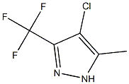 4-CHLORO-5-METHYL-3-TRIFLUOROMETHYLPYRAZOLE Struktur