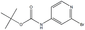 BOC-4-Amino-2-bromopyridine Struktur