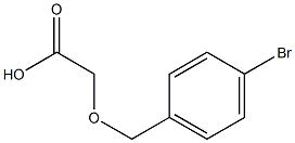 2-[(4-bromobenzyl)oxy]acetic acid Struktur