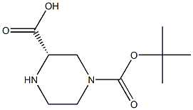 (S)-N4-BOC-PIPERAZINE-2-CARBOXYLIC ACID Struktur