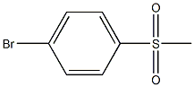 4-bromophenyl methyl sulfone cas:3466-32-8 Struktur