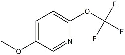 3-METHOXY-6-TRIFLUOROMETHOXYPYRIDINE Struktur