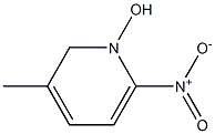 1-HYDROXY-2-NITRO-5-METHYLPYRIDINE Struktur