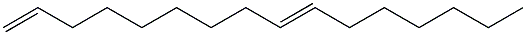 (9E)-hexadeca-1,9-diene Struktur