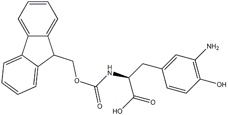 Fmoc-3-Amino-Tyrosine Struktur