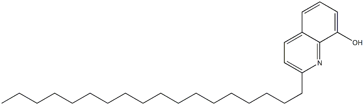 2-OCTADECYL-8-HYDROXYQUINOLINE Struktur