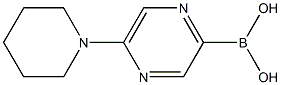 5-(PIPERIDIN-1-YL)PYRAZINE-2-BORONIC ACID Struktur