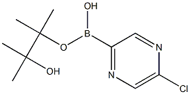 5-CHLOROPYRAZINE-2-BORONIC ACID PINACOL ESTER Struktur