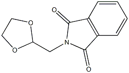 2-(1,3-DIOXOLAN-2-YLMETHYL)-1H-ISOINDOLE-1,3(2H)-DIONE Struktur