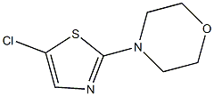 4-(5-CHLORO-1,3-THIAZOL-2-YL)MORPHOLINE Struktur